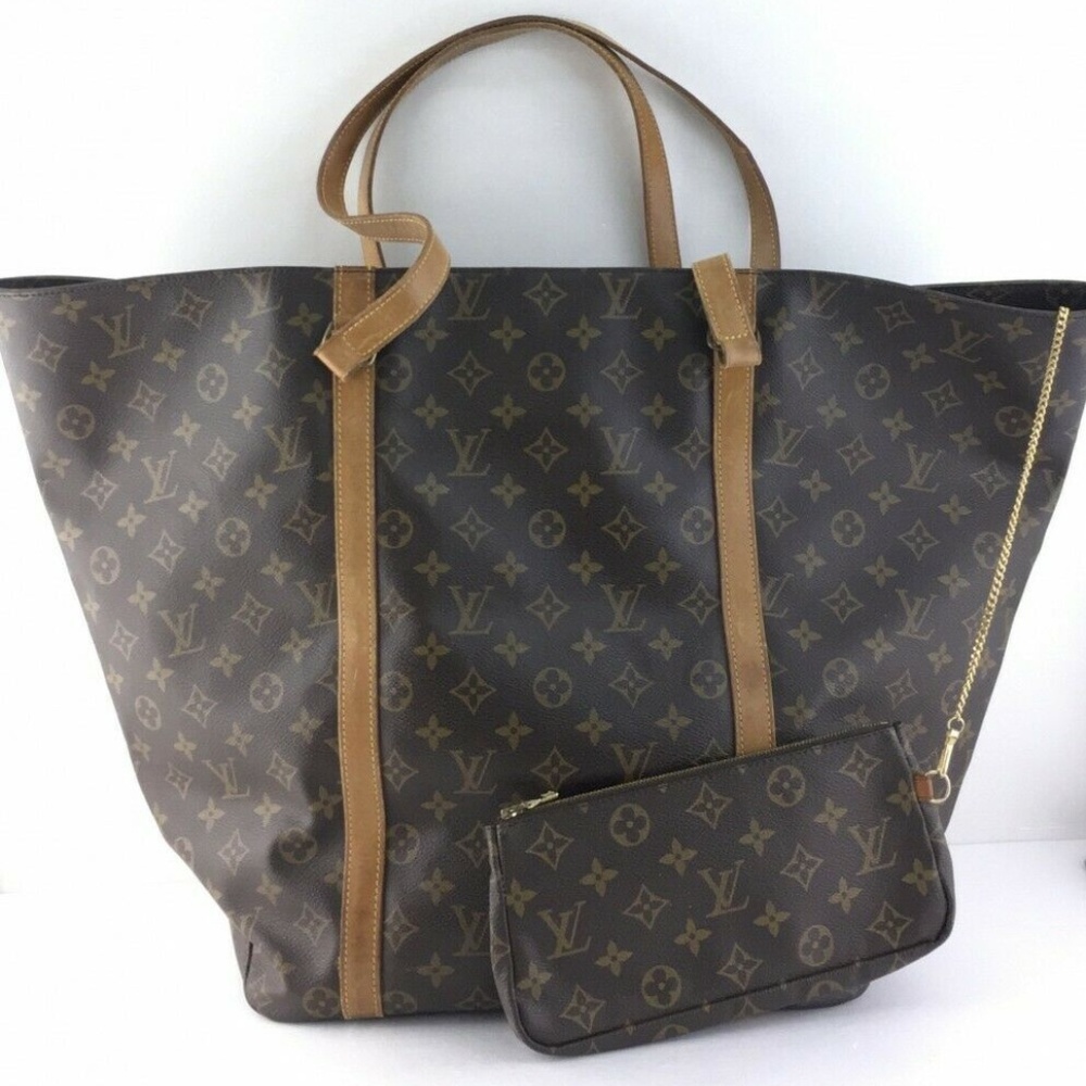 Louis Vuitton  Sac Shopping Tote Bag pouch